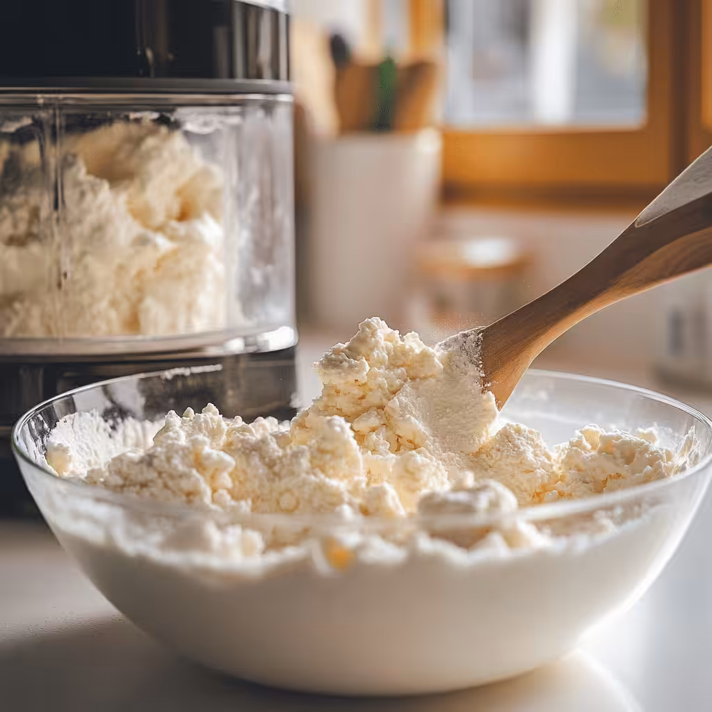 blending cottage cheese for bagels