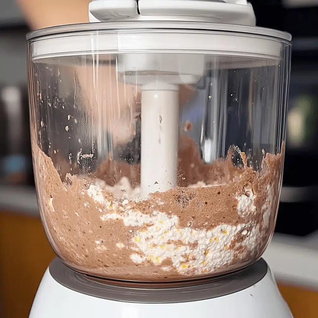 Best High-Protein Chocolate Cottage Cheese Ice Cream – Guilt-Free & Easy! 9 blending the chocolate cottage cheese mixture