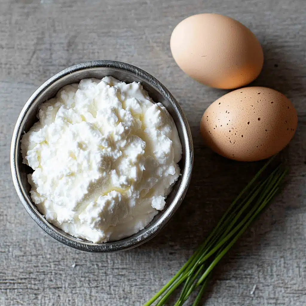 Delightfully Easy Cottage Cheese 2 Ingredient Flatbread (High Protein + Gluten-Free) 7 Eggs and cottage cheese for 2 ingredient flatbread