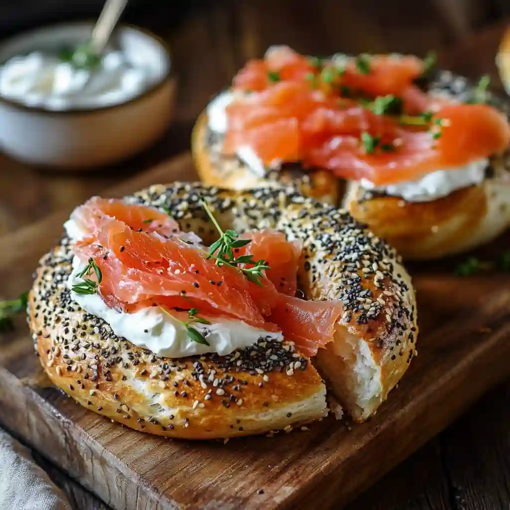 Cottage Cheese vs Greek Yogurt in Protein Bagels: 1 Clear Winner 9 Baked protein bagels made with cottage cheese and Greek yogurt, served with toppings