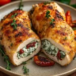 The Ultimate Guide to Cottage Cheese Meal Prep for Dinner 114 Stuffed chicken breast with cottage cheese and spinach for dinner