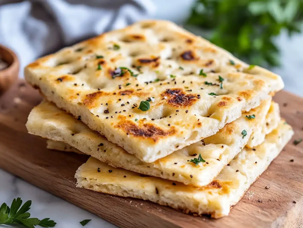 High-Protein Breakfasts: The Ultimate Guide to Starting Your Day Strong 7 A golden-brown 2-ingredient cottage cheese flatbread.