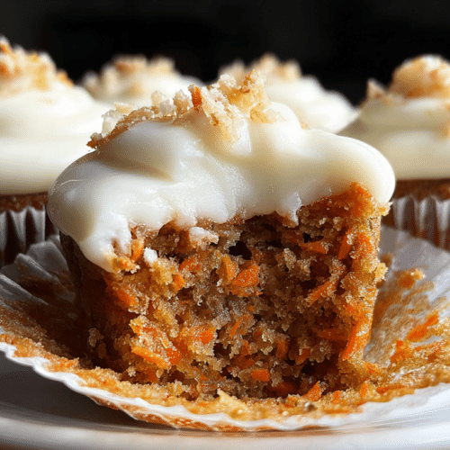 Carrot Cake Cupcakes with Cream Cheese Frosting 3 Carrot Cake Cupcakes with Cream Cheese Frosting