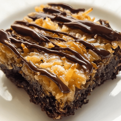 Samoa Brownies: Easy Caramel Coconut Delight