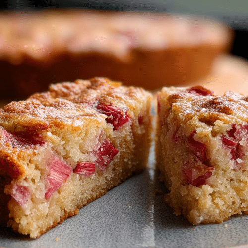 Old-Fashioned Rhubarb Cake: A Simple Guide