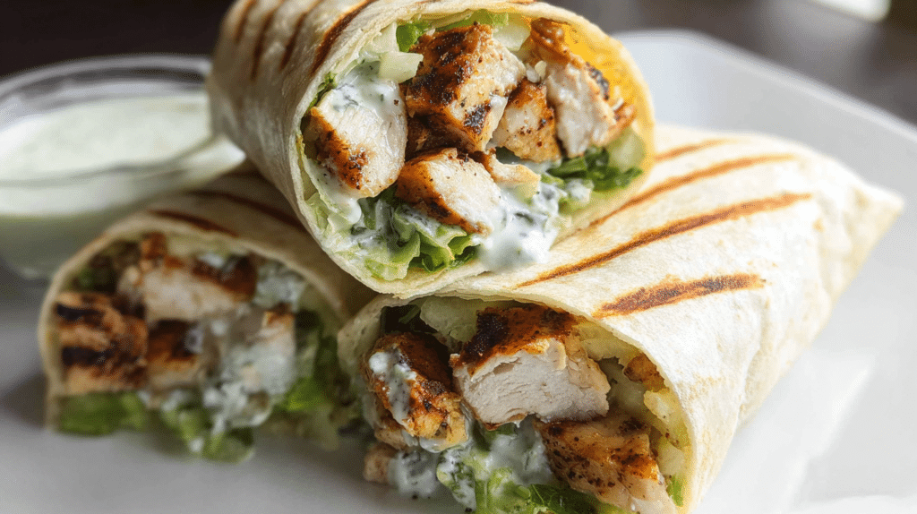 Grilled Chicken Wraps: Easy Recipe