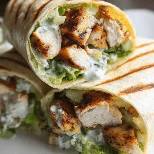Grilled Chicken Wraps: Easy Recipe