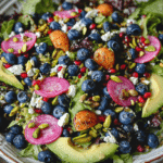 Blueberry Pistachio Spring Salad: Easy Recipe