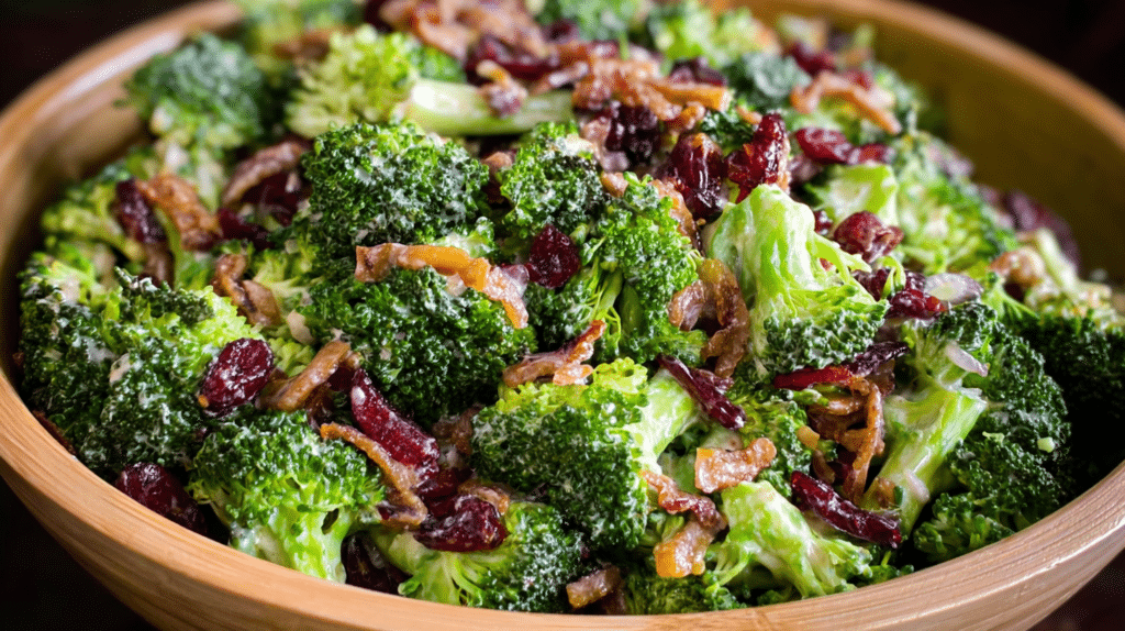 Broccoli Salad with Creamy Dressing