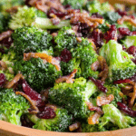 Broccoli Salad with Creamy Dressing