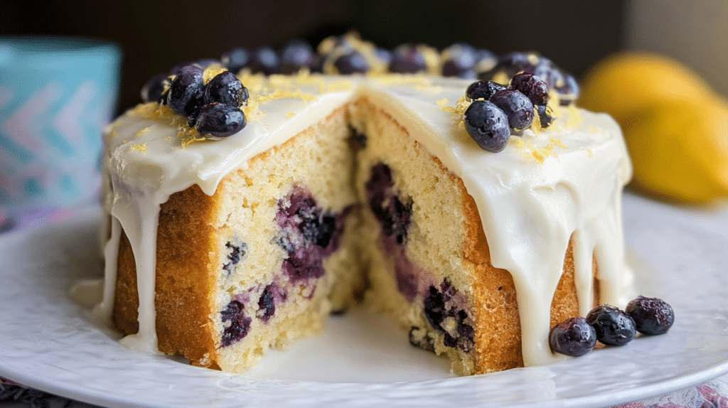 Lemon Blueberry Cake: Easy Recipe for Beginners