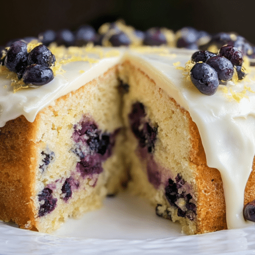 Lemon Blueberry Cake: Easy Recipe for Beginners