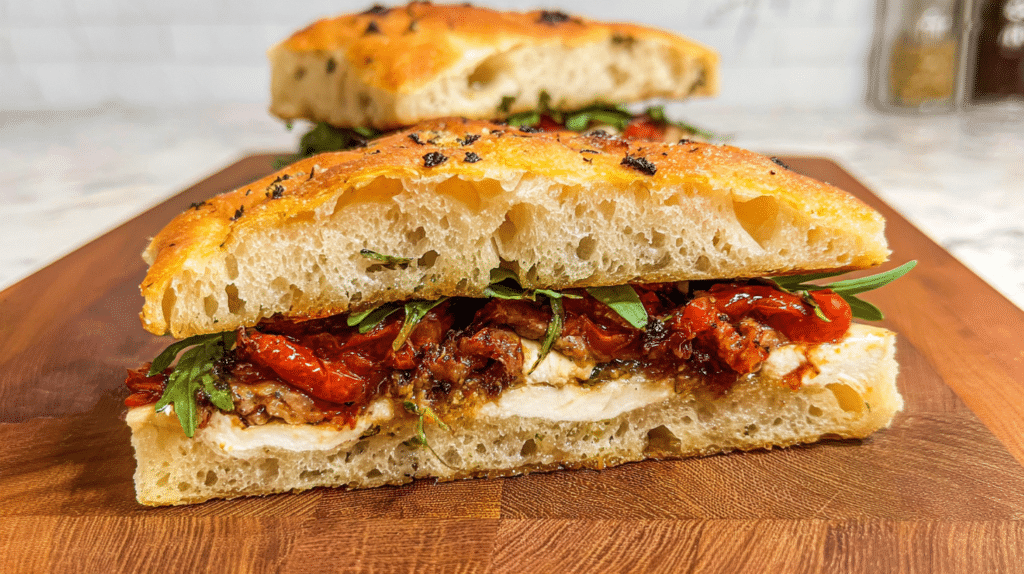 Focaccia Sandwich: Easy & Delicious Recipe