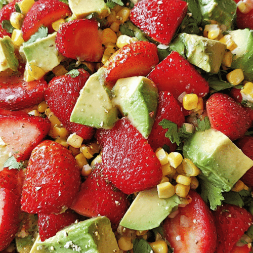 Strawberry Avocado Corn Salad: Easy & Fresh