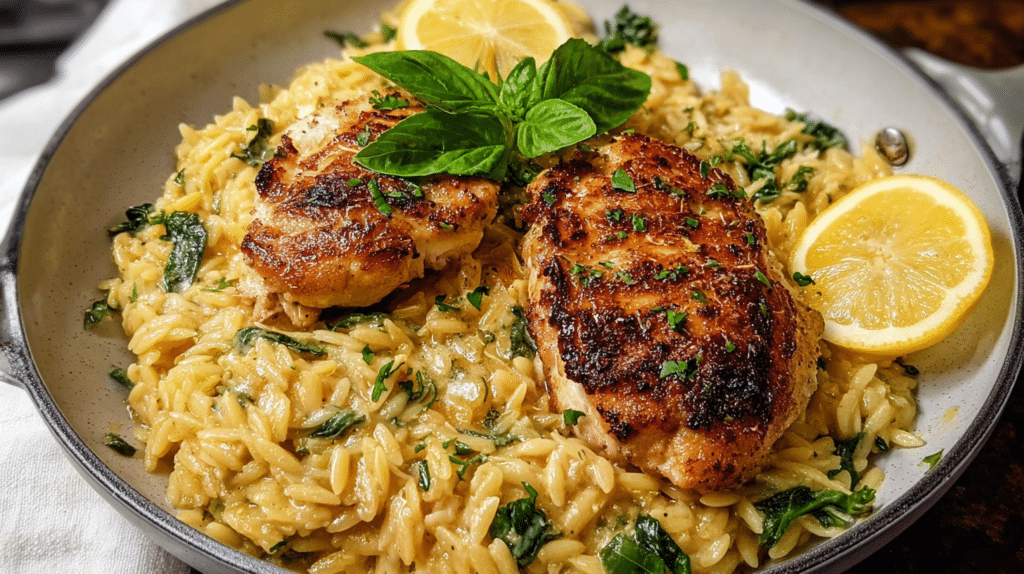 Lemon Chicken Orzo: An Easy Weeknight Meal