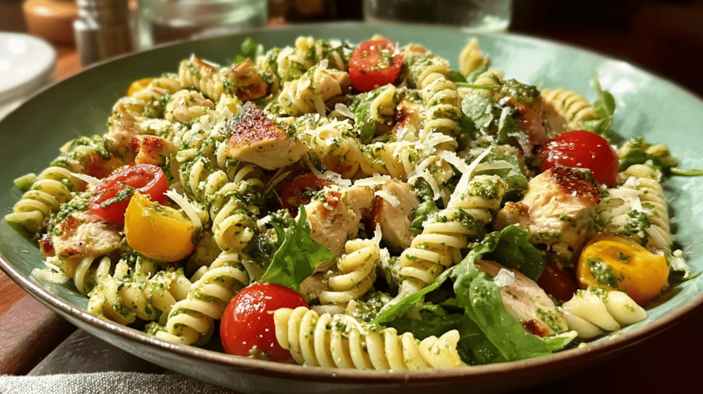 Pesto Chicken Pasta Salad: Easy Recipe