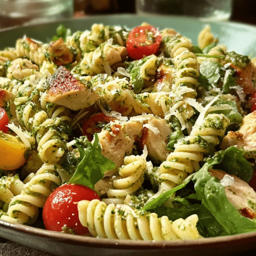 Pesto Chicken Pasta Salad: Easy Recipe