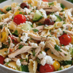 Greek Chicken Pasta Salad: Easy Recipe