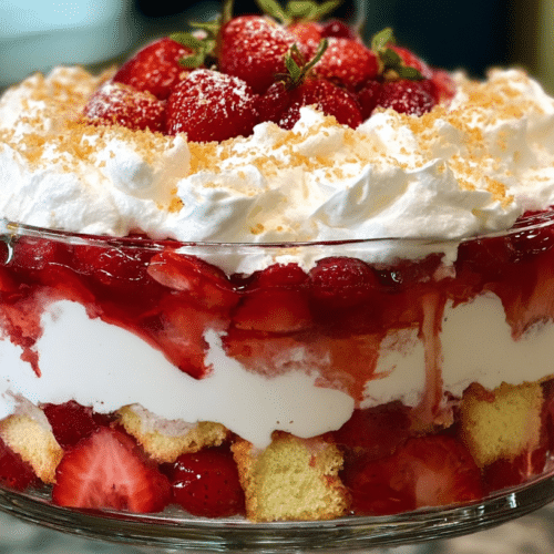 Strawberry Shortcake Trifle: Easy & Delicious