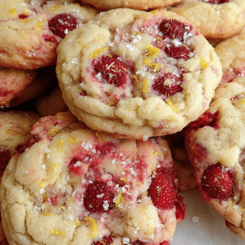 Lemon Raspberry Cookies: Easy Zesty Treats