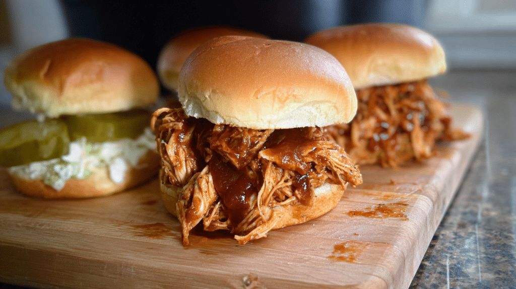 Crockpot BBQ Chicken Sliders: Easy Recipe