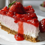 No Bake Strawberry Cheesecake Recipe
