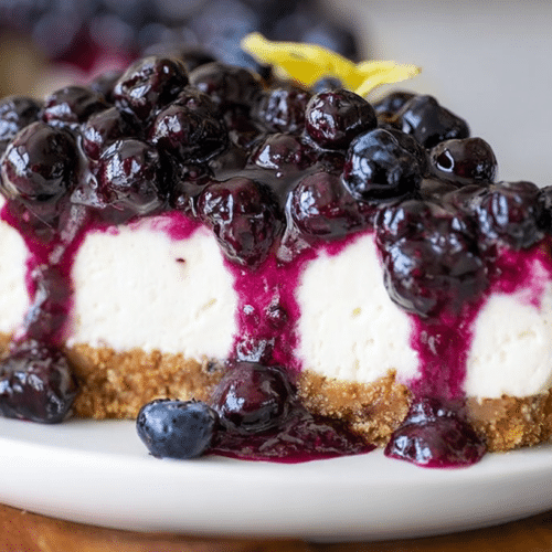 No Bake Blueberry Cheesecake Recipe