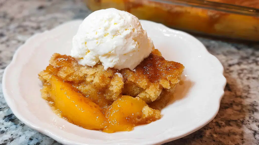 Peach Cobbler with Cake Mix: The Ultimate Easy Dessert