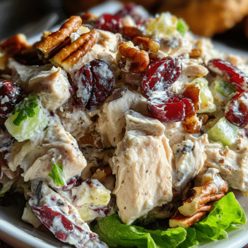 Cranberry Pecan Chicken Salad: Quick & Easy