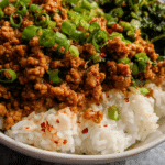 Firecracker Ground Chicken Bowls: Easy Weeknight Meal