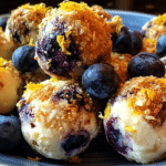 Lemon Blueberry Cottage Cheese Protein Bites: Easy Recipe