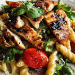 Grilled Chicken Pasta Salad with Balsamic Vinaigrette Recipe